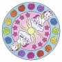 Fiches à dessin Ravensburger Mandala Mini Unicorn Mandala