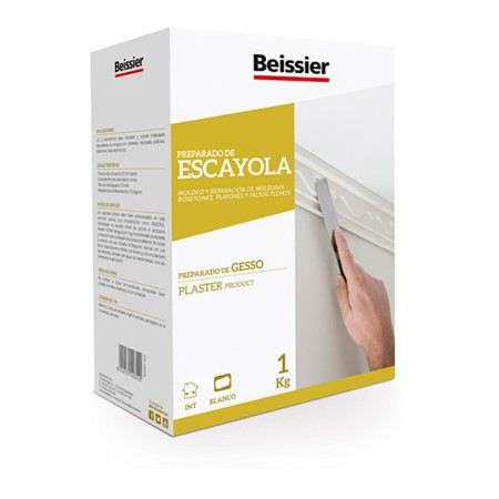 plâtre Beissier 70215-001 Blanc 1 kg