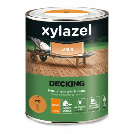 Lasur Xylazel Decking Protecteur de surfaces 750 ml Pin Satiné