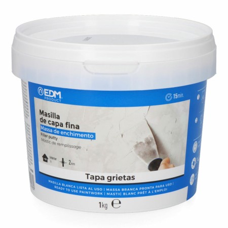 mastic EDM Blanc Prêt à l'emploi 1 kg