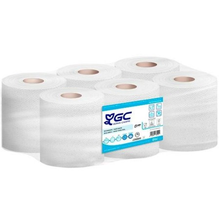 Papel secamanos GC 143 m Blanco (6 Unidades)