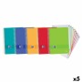 Set de Cuadernos Oxford Multicolor A4+ 160 Hojas (5 Unidades)