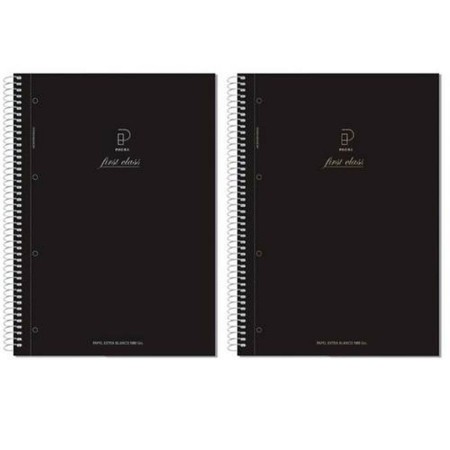 Cahier Pacsa First Class 4 Unités Noir A4 120 Volets