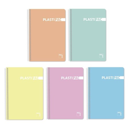 Cuaderno Pacsa Multicolor 80 Hojas Din A4 (5 Unidades)