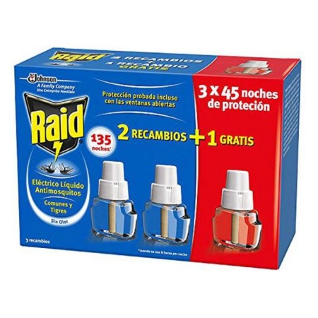 Recharge anti-moustiques Raid J309467 (3 uds)