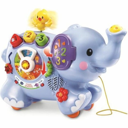 Jouet interactif pour bébé Vtech Baby Trumpet, My Elephant of Discoveries