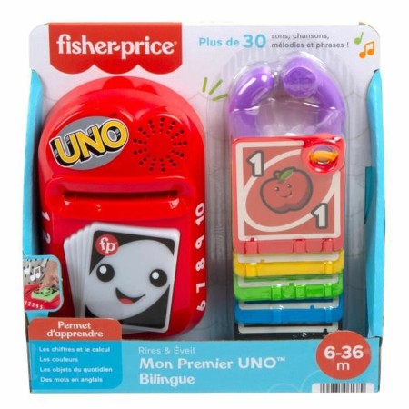 Juguete Interactivo para Bebés Fisher Price My First Bilingual Uno