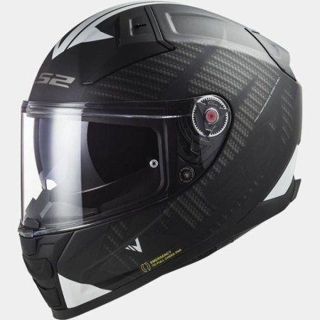 Casque intégral LS2 LS2V2SBW Noir