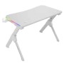 Table Mars Gaming MGDRGBW Blanc