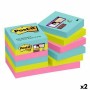 Set de Notas Adhesivas Post-it Super Sticky 47,6 x 47,6 mm Multicolor (2 Unidades)