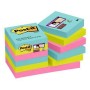 Ensemble de Notes Adhésives Post-it Super Sticky 47,6 x 47,6 mm Multicouleur (2 Unités)