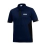 Polo à manches courtes homme Sparco S01367BMNR2M Bleu/Noir M