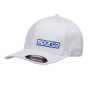 Gorra Sparco FLEXFIT Blanco S/M