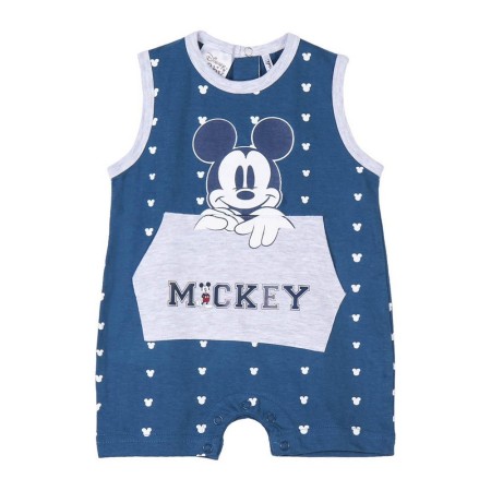 Barboteuse sans Manches pour Bébé Mickey Mouse Blue