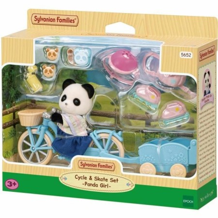 Muñeca Sylvanian Families Cycle & Skate Set Figura de Acción