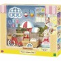 Muñeca Sylvanian Families Popcorn Delivery Trike Figura de Acción