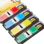 Ensemble de Notes Adhésives Post-it Index 12 x 43,1 mm Multicouleur 140 Volets (6 Unités)