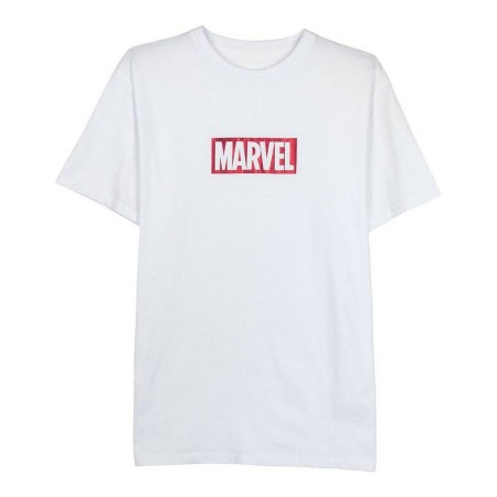 T-shirt à manches courtes homme Marvel Blanc