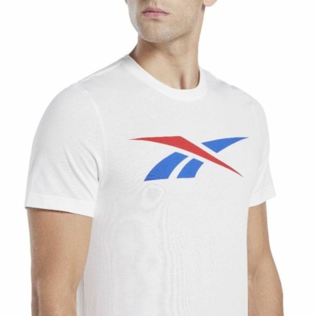 Camiseta de Manga Corta Hombre Reebok GS VECTOR TEE HS4899 Blanco