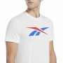 T-shirt à manches courtes homme Reebok GS VECTOR TEE HS4899 Blanc