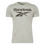 Camiseta de Manga Corta Hombre Reebok BIG LOGO TEE HD4219 Gris