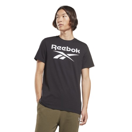 Camiseta de Manga Corta Hombre Reebok BIG LOGO TEE HD4222 Negro