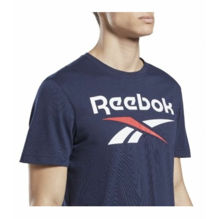 T-shirt à manches courtes homme Reebok BIG LOGO TEE HZ8798 Blue marine