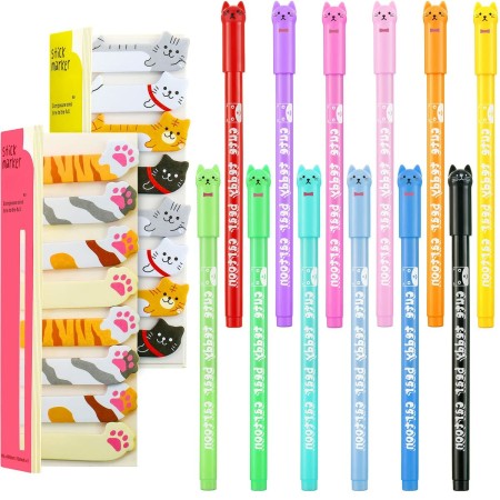 Set de Bolígrafos Outus-Cat Pens-T1901 (Reacondicionado A)