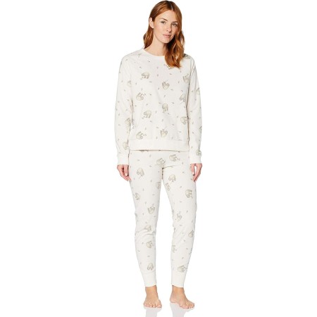 Pyjama Iris & Lilly Crème 42 Polaire (Reconditionné B)