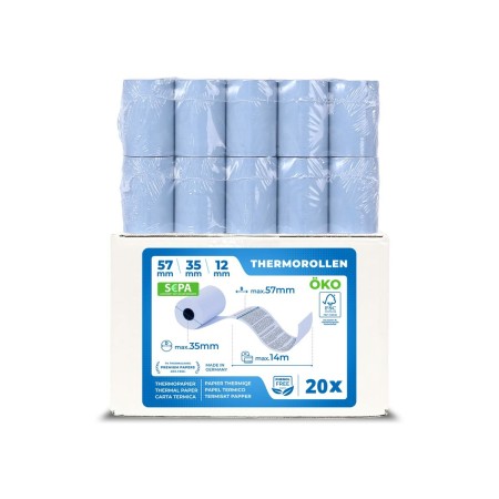 Rouleau de Papier Thermique SEPA (Reconditionné A)
