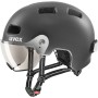 Casco de Ciclismo para Adultos Uvex Rush Visor 55-58 cm Gris (Reacondicionado C)