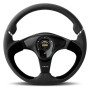 Volante Racing Momo NERO Negro Ø 35 cm