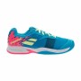 Chaussures de Padel pour Enfants Babolat Jet Clay Bleu ciel Unisexe