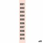 Tiras de Números para Rifa 1-5000 (10 Unidades)