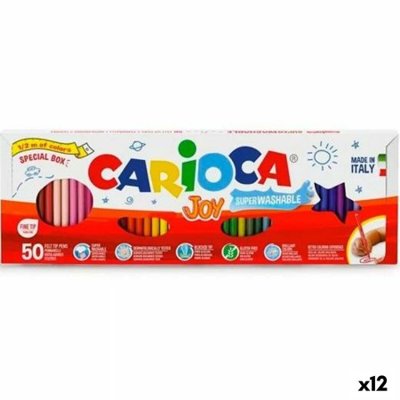 Set de Rotuladores Carioca Joy Multicolor (12 Unidades)