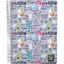 Cuaderno Grafoplas Fantasy Multicolor 80 Hojas Cuarto (12 Unidades)