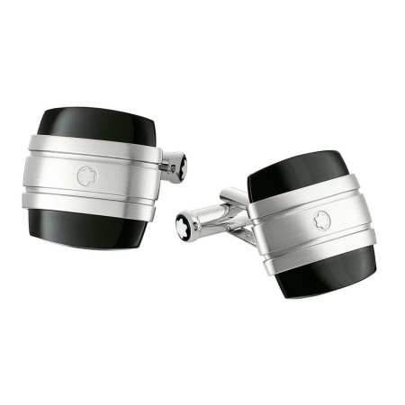 Boutons de manchette Montblanc 106624 Ø 19 mm Acier inoxydable