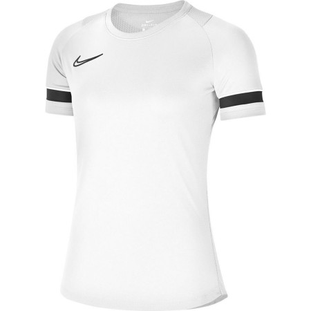 Camiseta de Manga Corta Mujer Nike DF ACD21 TOP SS CV2627 100 Blanco (S)