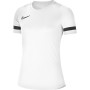 Camiseta de Manga Corta Mujer Nike DF ACD21 TOP SS CV2627 100 Blanco (S)