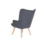 Fauteuil DKD Home Decor 70 x 73 x 100 cm Bois d'hévéa Multicouleur