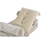 Fauteuil DKD Home Decor 90 x 56 x 15 cm Beige Blanc