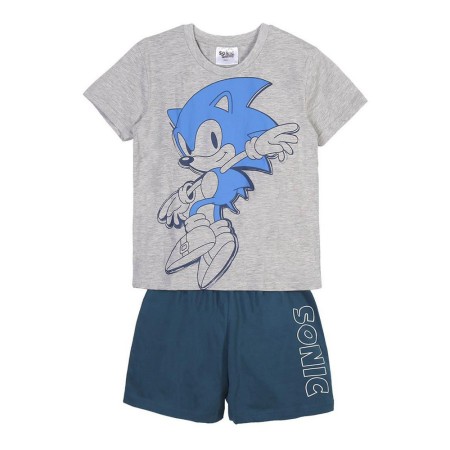 Pyjama Enfant Sonic Gris