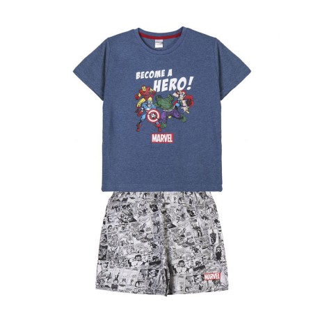 Pyjama Enfant Marvel Gris