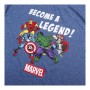 Pyjama Marvel Homme Gris