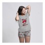 Pyjama Minnie Mouse Femme Gris