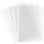 Housses Grafoplas Transparent Blanc Din A4 (100 Unités)