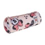 Trousse d'écolier cylindrique Minnie Mouse Rose (8 x 8 x 23 cm)