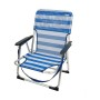 Chaise Pliante 55 x 35 x 72 cm Blanc Blue marine