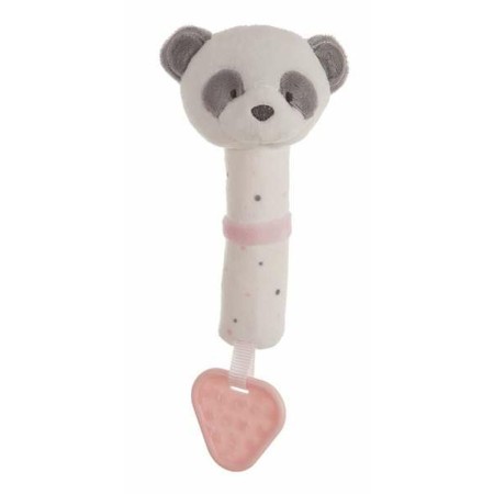 Mordedor para Bebé Rosa Oso Panda 20cm