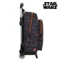 Cartable à roulettes Star Wars The dark side Noir Orange